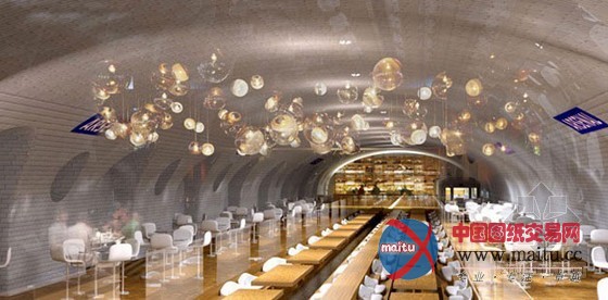 寸金尺土 巴黎废弃地铁站室内空间再利用