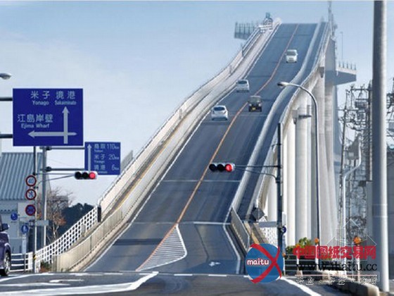 “世界最陡桥梁”犹如“过山车”