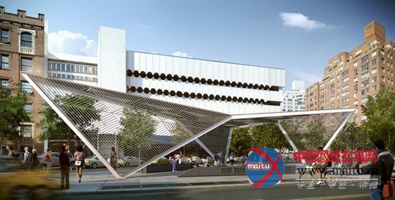 由studio a+i设计的纽约的艾滋病纪念建筑