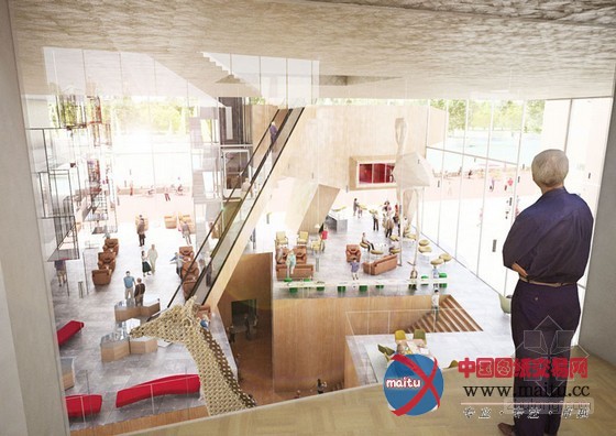 NL architects设计的阿纳姆文化中心