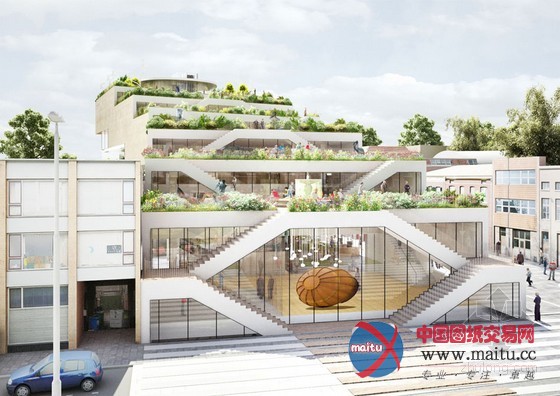 NL architects设计的阿纳姆文化中心