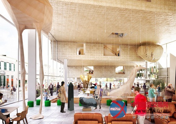 NL architects设计的阿纳姆文化中心