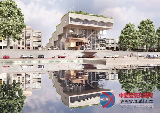 NL architects设计的阿纳姆文化中心