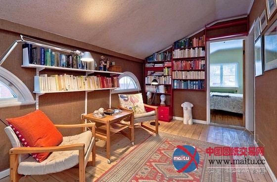 瑞典复古乡村风格公寓设计 氛围十足