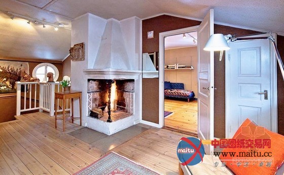 瑞典复古乡村风格公寓设计 氛围十足