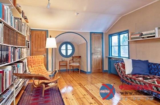 瑞典复古乡村风格公寓设计 氛围十足