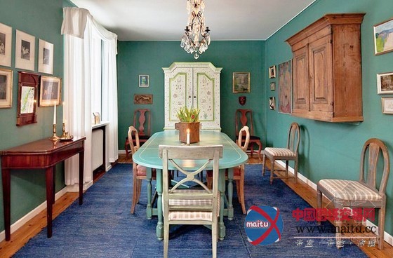 瑞典复古乡村风格公寓设计 氛围十足