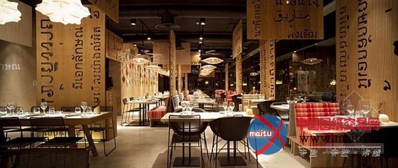 马德里风情新颖独特的LAH!餐厅设计