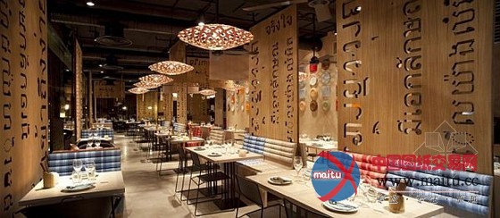 马德里风情新颖独特的LAH!餐厅设计