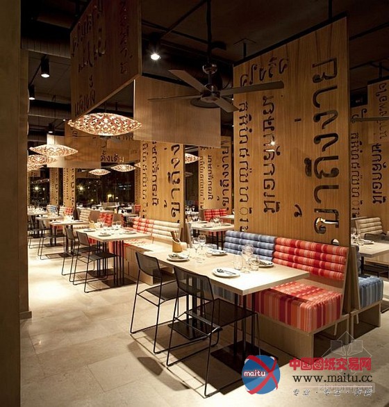 马德里风情新颖独特的LAH!餐厅设计