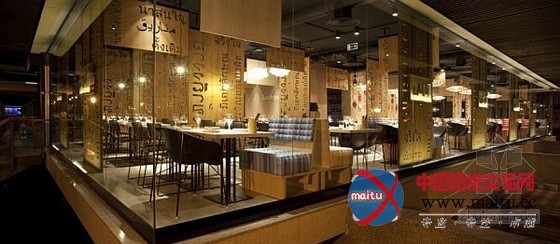 马德里风情新颖独特的LAH!餐厅设计