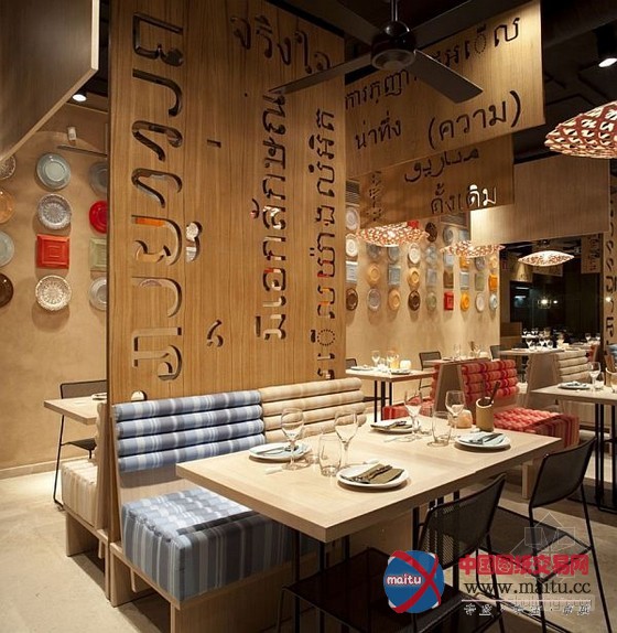 马德里风情新颖独特的LAH!餐厅设计