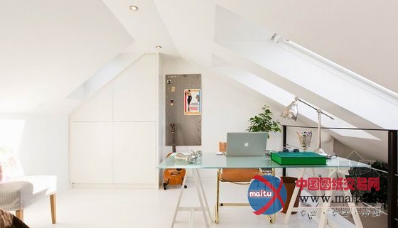 瑞典高档房产 77平的阁楼公寓设计