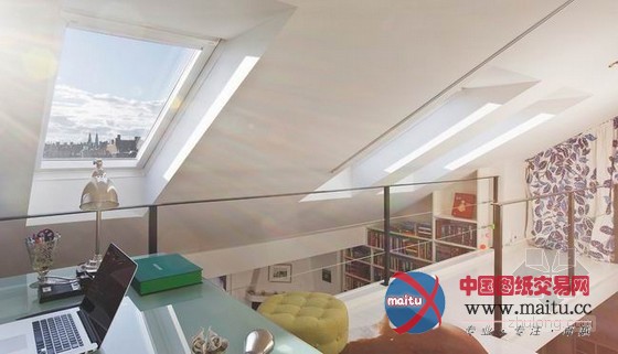 瑞典高档房产 77平的阁楼公寓设计
