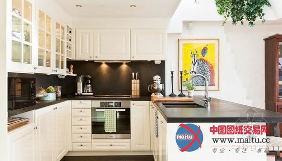 瑞典高档房产 77平的阁楼公寓设计