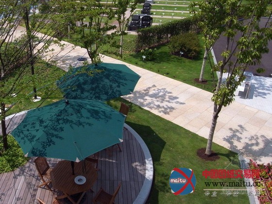 日本柏市中心墓地景观