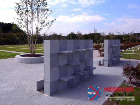 日本柏市中心墓地景观