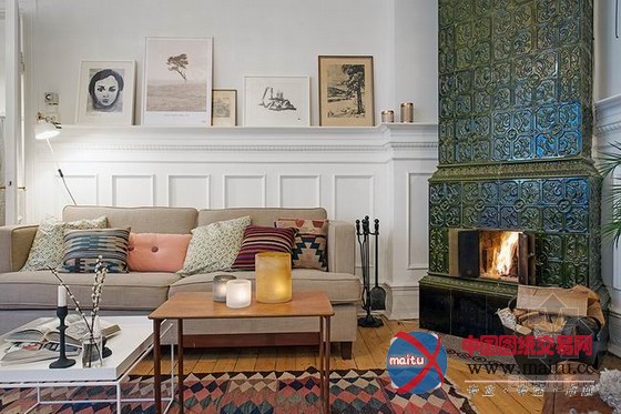 芬兰清新复古家居装饰 让人眼前一亮