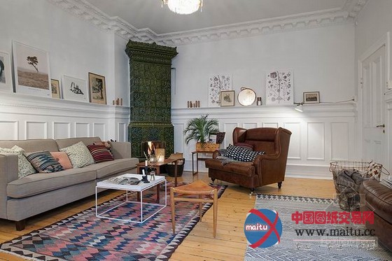 芬兰清新复古家居装饰 让人眼前一亮