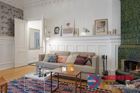 芬兰清新复古家居装饰 让人眼前一亮