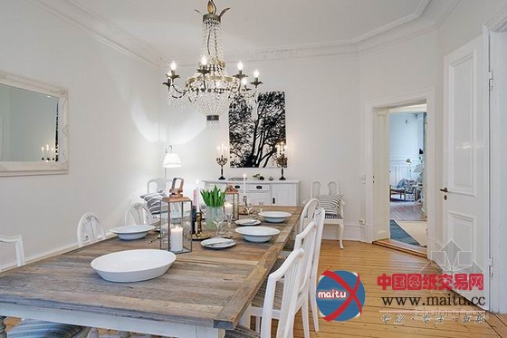 芬兰清新复古家居装饰 让人眼前一亮