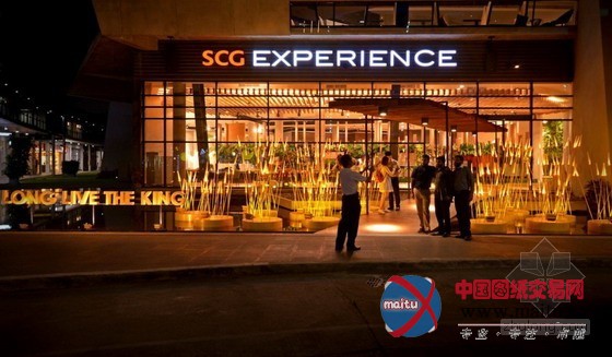 灿烂的“皇家稻田”照明景观