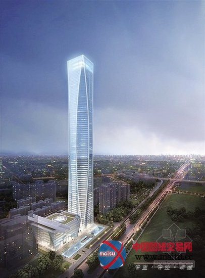 广西南宁将建起400米超高层建筑