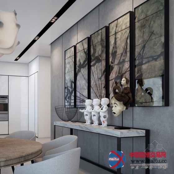 现代时尚住宅设计 个性配饰增色空间