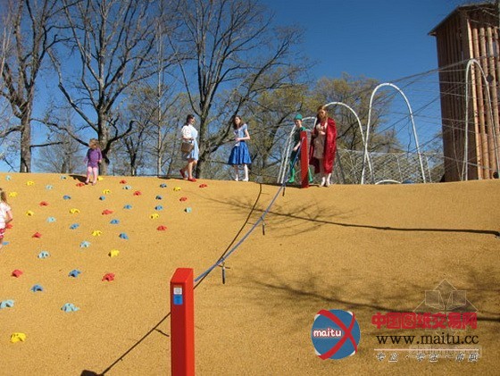 美国农场公园林地探索游乐场