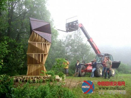 ants of the prairie设计的纽约“蝙蝠塔”