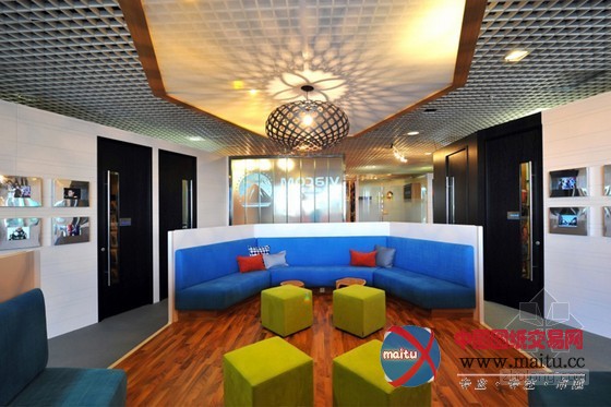 非常有趣!法国戛纳Viacom办公空间设计