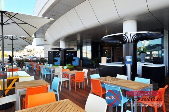 非常有趣!法国戛纳Viacom办公空间设计