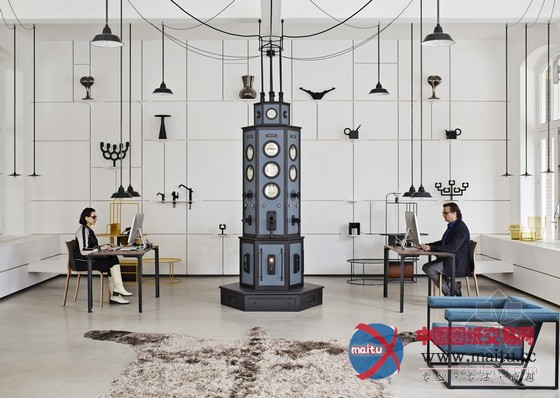 荷兰Roderick Vos Studio最新工作展厅 洋溢着俏皮与欢快