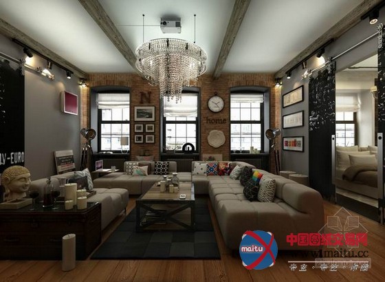 莫斯科复古风住宅设计 独特充满魅力