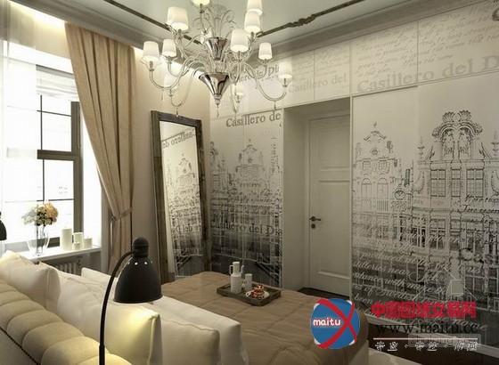 莫斯科复古风住宅设计 独特充满魅力