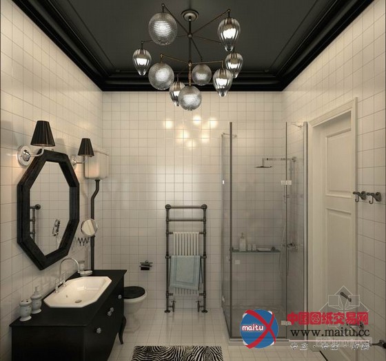 莫斯科复古风住宅设计 独特充满魅力