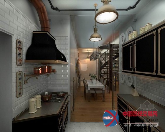 莫斯科复古风住宅设计 独特充满魅力