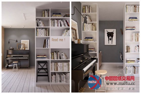 闹中取静 105平米淡雅公寓装修设计