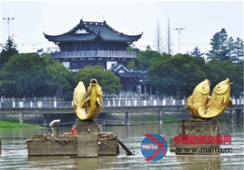 金华造价千万亚洲第一喷泉频频罢工 尴尬沉默江心