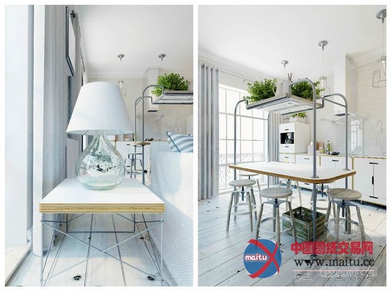 充满创意!摄影师的梦幻公寓设计