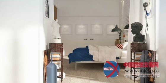 98平米清新简约的家居装饰设计 充满暖意