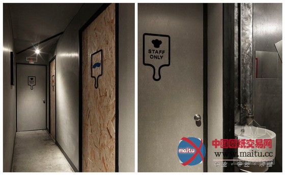 引人注目!意式料理factory披萨店装修设计