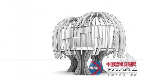 Blue Forest设计世界上首个安静树屋