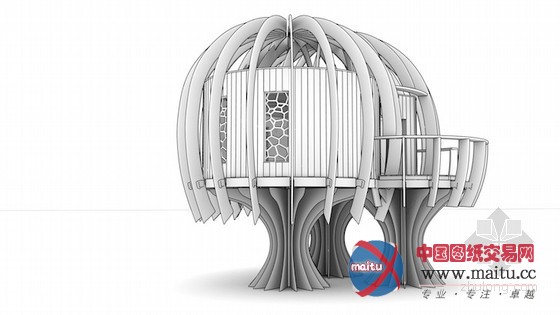 Blue Forest设计世界上首个安静树屋