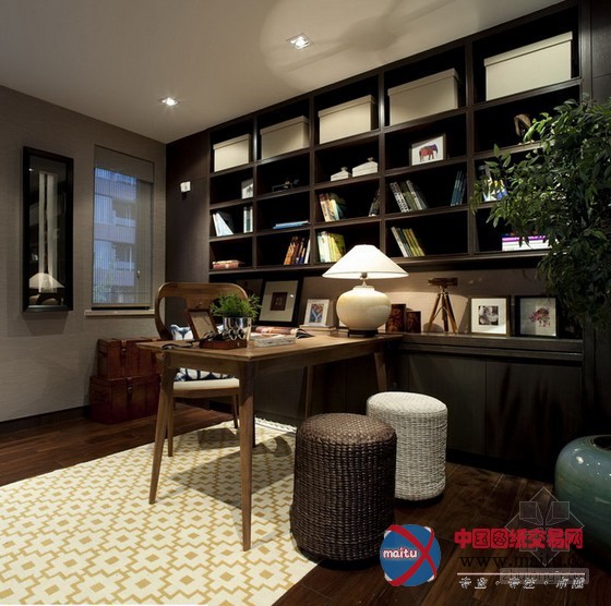 乐尚作品东南亚风格样板房 写尽神秘悠闲风情