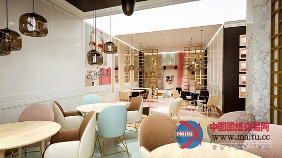 异想天开的Wedel咖啡店室内设计