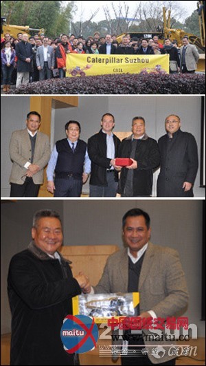 卡特彼勒(苏州)公司喜迎60人台湾考察团