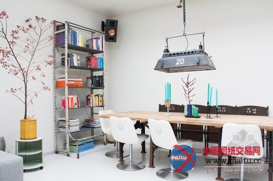 酷感十足!阿姆斯特丹loft住宅设计