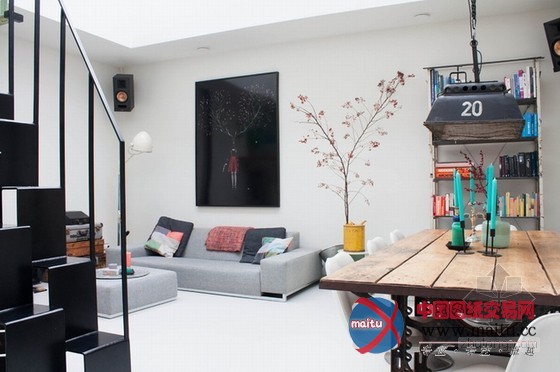 酷感十足!阿姆斯特丹loft住宅设计