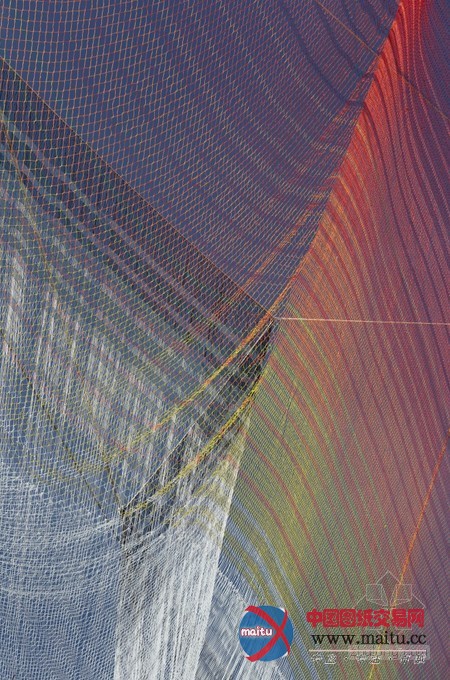 Janet Echelman的最大空中雕塑在温哥华亮相